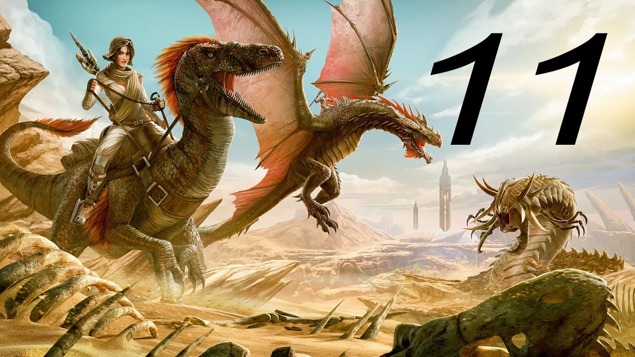 Ark Survival Evolved - Scorched Earth - Ep. 11 Alpha Deathworm and Taming a Mantis!