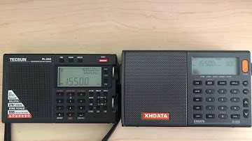 Tecsun PL-330 VS XHDATA D-808 on Shortwave