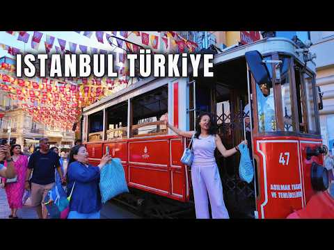 🇹🇷 Istanbul Turkey 4K Walking Tour  Ultimate Galata, Istiklal & Historic Tram Ride