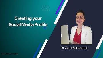 Creating your Social Media Profile