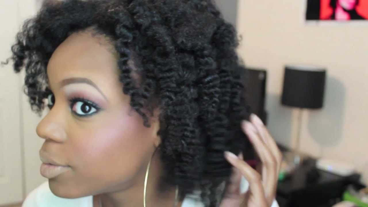 Natural Hair Blow Out Twist Youtube