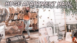 HUGE FIRST APARTMENT HAUL | amazon, ocm.com, home goods, target + more!