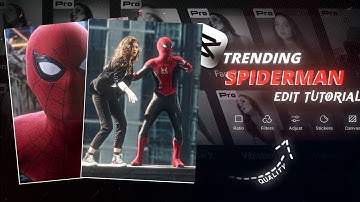 Trending spiderman edit tutorial in Capcut | Capcut Edit Tutorial 
