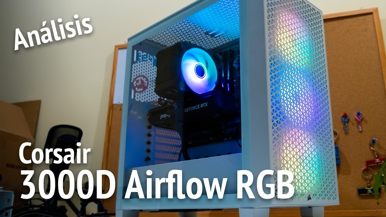 Análisis: Corsair 3000D Airflow RGB review en español 