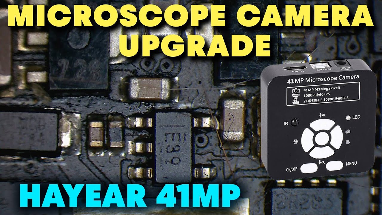Microscope Camera Upgrade Hayear 41MP Camera YouTube Microscope camera upgrade hayear 41mp camera youtube