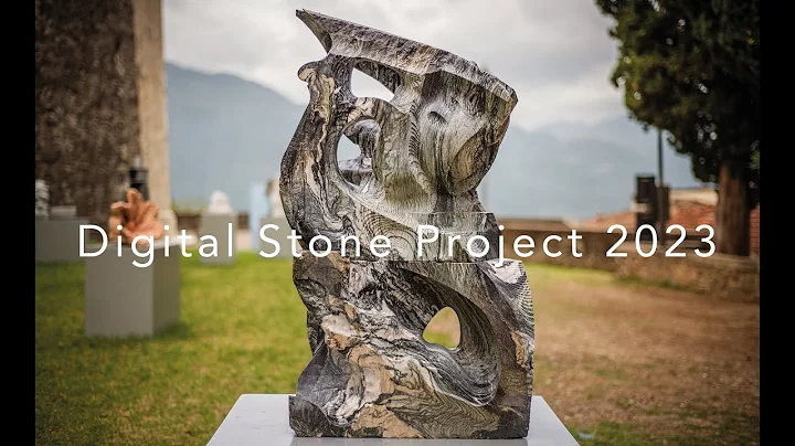 Digital Stone Project 2023 - Do not react - 5-axis robot arm milled marble sculpture
