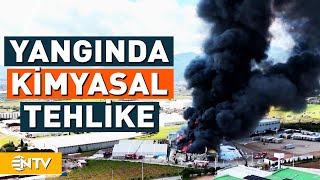 İzmirdeki Yangında Son Durum Depoda Kimyasal Maddeler Vardı Ntv