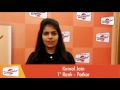 Komal Jain B. Sc.(IT) Topper