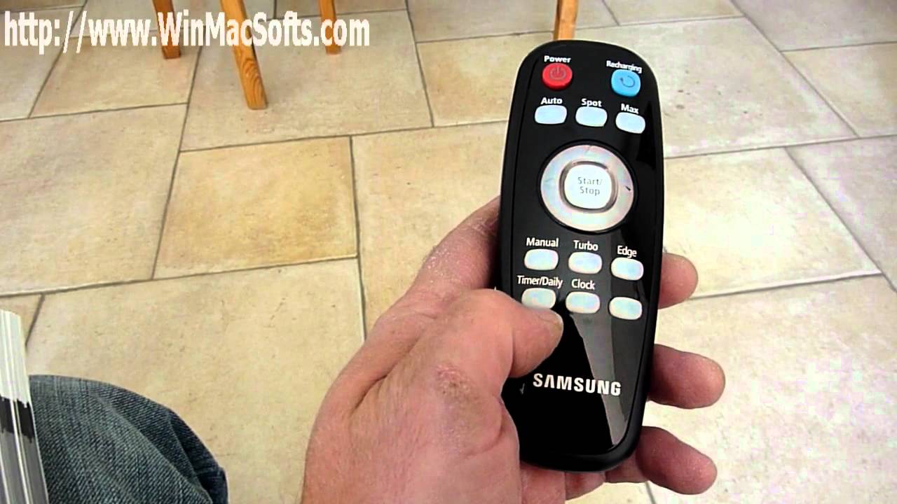 SAMSUNG SR8895 Navibot Silencio (PART 1) - YouTube