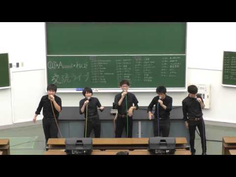 【近畿大学】ONE BEENS×Accord×OverScale交流ライブ2015 Average アカペラ【OverScale】