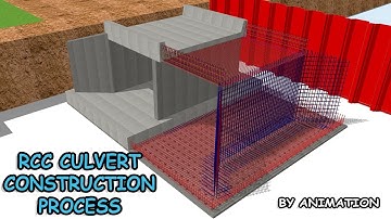 Culvert Construction Process | Step by Step | Rebar Placement