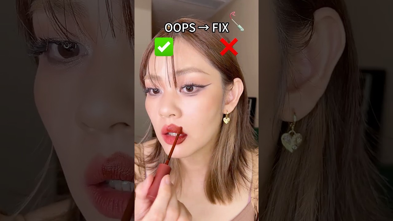 How to Apply Lipstick Like a Pro with One Flat Brush 💋