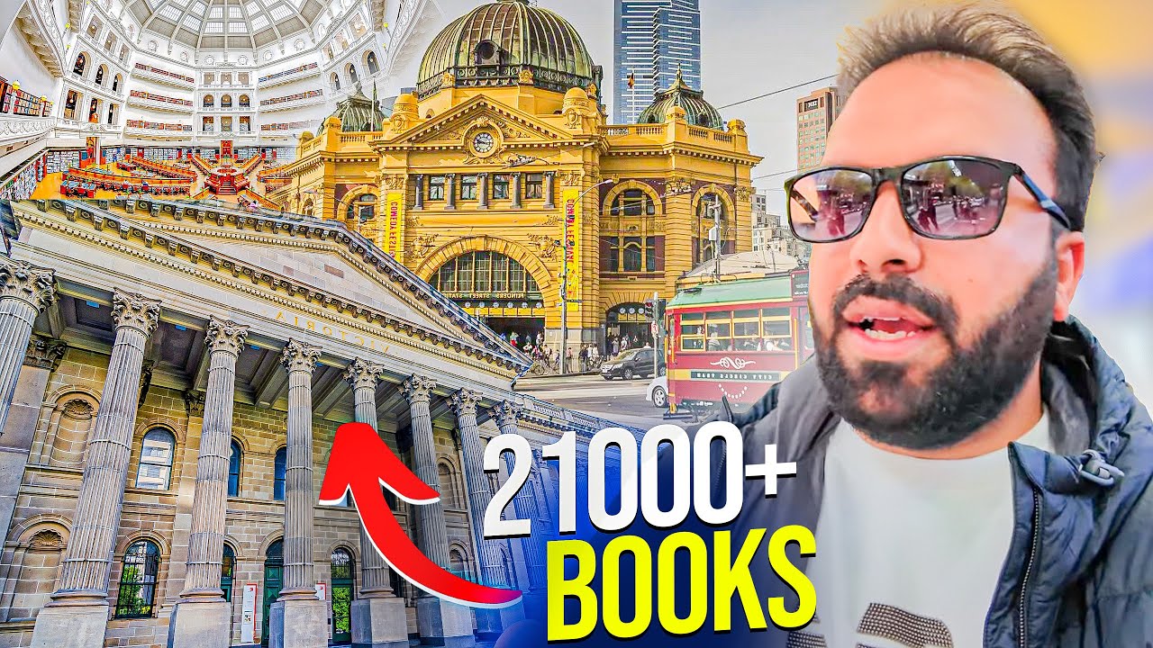Melbourne's 🇦🇺 Historical Face 😍 Library Oldest Quran in Australia | Historical Church & Night Life