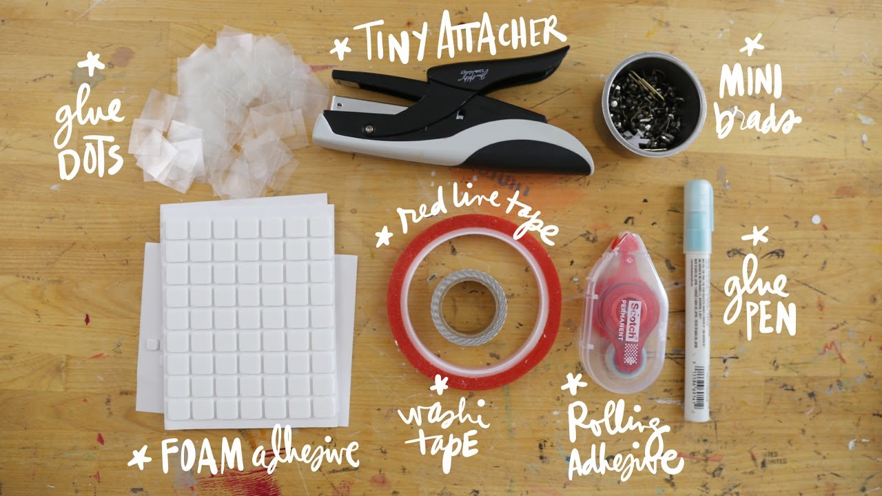 What is the best glue to use for scrapbooking? » Scraps of Five