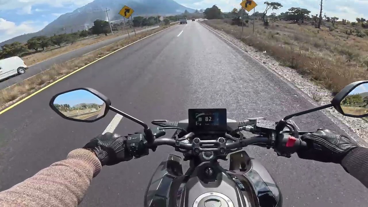 SACANDO A RODAR HONDA CB190R 2.0 2026 | PARTE 4 | LAGUNA DE  ALCHICHICA - EL SECO| DJI OSMO ACTION 5