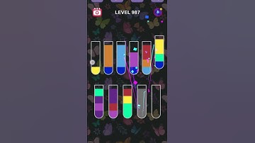 #water #sort #puzzle #game #solve #level #987