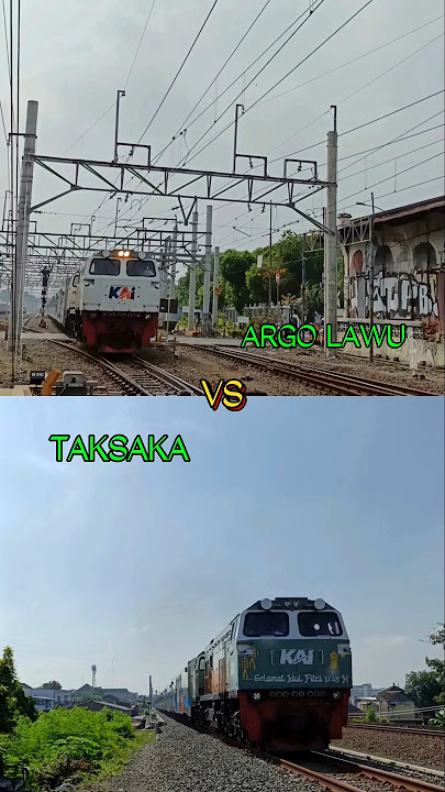 Kereta Api Argo Lawu vs Kereta Api Taksaka.dua kereta kelas eksekutif..kamu lebih suka mana ?