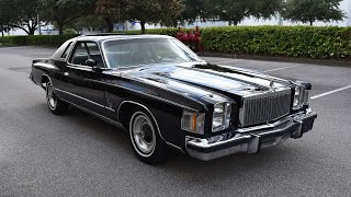 The 197579 Chrysler Cordoba epitomized malaiseera luxury