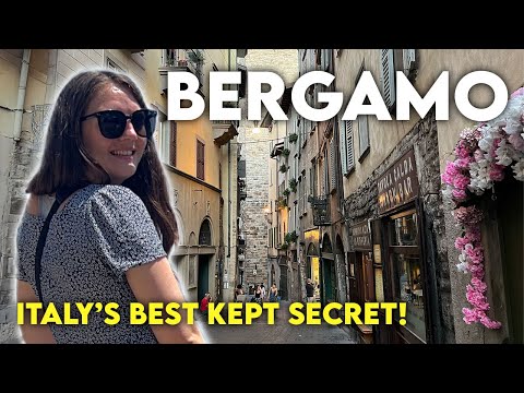 24 hours in Bergamo Italy 🏰 Bergamo travel guide | Italy Travel Vlog 🇮🇹