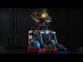 Blender sci-fi worker robot render result