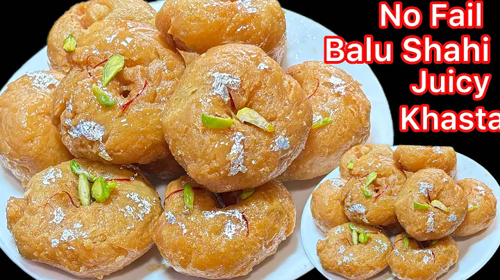 Halwai Style Balu Shahi or Badusha Recipe with Tips & Tricks परफ़ेक्ट बालुशाही बनाने का आसान तरीक़ा