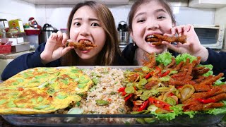 MUKBANG SERBA PETE, NASI GORENG TELUR CEKER ft FIFIN || BUKA BUKAAN MASTERCHEF SETTINGAN?