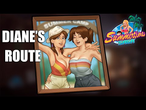 Summertime Saga - Diane’s Route. Гайд на полное прохождение