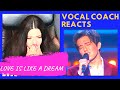 Vocal Coach Reacts to DIMASH singing Love Is Like A Dream/DIMASH REACTION/ EMOTIONAL