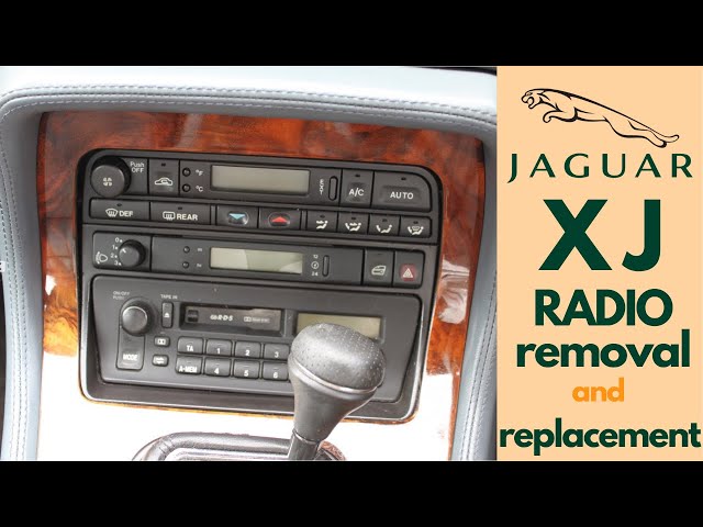 JAGUAR XJ 1994-1997 radio removal and replacement by aftermarket unit. DIY  step by step. - YouTube