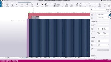 Modeling a Warehouse in Tekla Structure | Part-25 | Create Corner Flashing