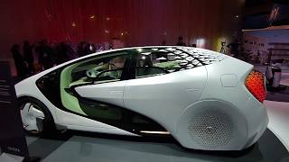 Toyota LQ Concept Car + woven city concept Best of Engadget Finalist CES 2020 January 9