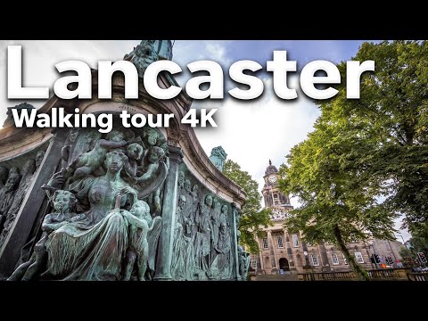 Lancaster walking tour 4k | Lancaster Uk | Lancashire