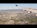 Singapore Airlines Landing at Brisbane Airport Australia