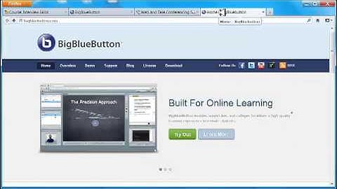 BigBlueButton OpenSource Webinar Software with Moodle and with Dedicated Hosting