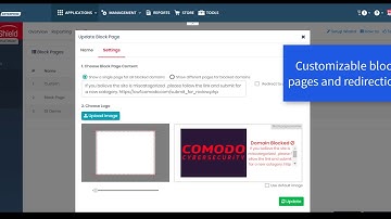Comodo Shield DNS Content Filtering and web protection
