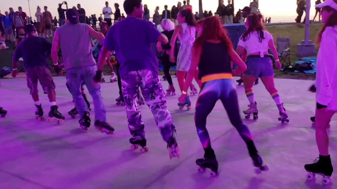 Venice Beach Skate Dance Plaza YouTube