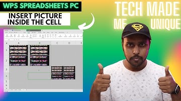 How to insert picture inside the cell in wps spreadsheets  | wps spreadsheet pc