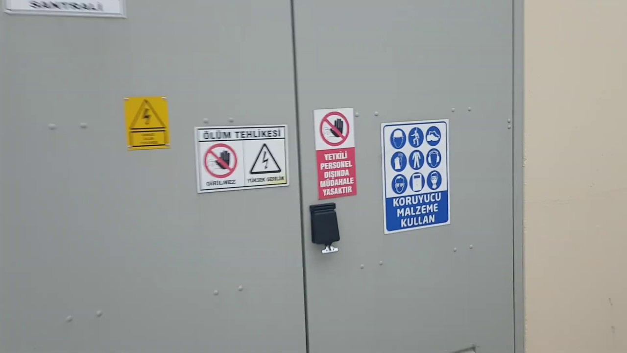 Güneş enerji santrali Köşk Binası, Trafo ve AG Bölümü