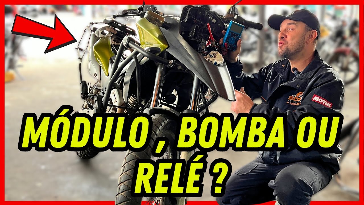 PROBLEMA NA BOMBA DE COMBUSTÍVEL XRE 300 - RESOLVIDO
