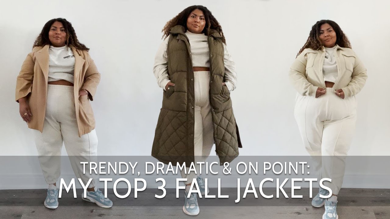 Trendy, Dramatic & On Point: My Top 3 Fall Jackets