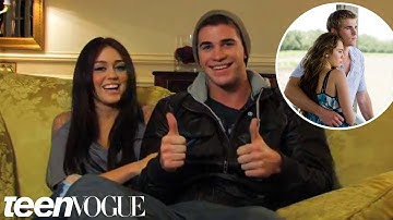 Miley Cyrus and Liam Hemsworth Discuss Their Paris Cover Shoot & Filming The Last Song | Teen Vogue