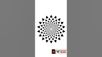 How to Design a 3D Flower Using the Polygon Tool in Adobe Illustrator Step-by-Step Tutorial #3d