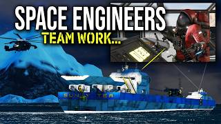 Space Engineers - The Base Was Moving On Its Own!  (Combined Arms Series)