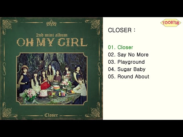 OH MY GIRL CLOSER サイン入りポスター OH MY GIRL CLOSER サイン入りポスター 新作モデル Closer (OH