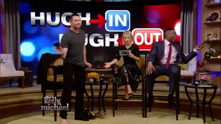 Hugh Jackman Strips Down for Kelly and Michael