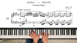 [Piano Practicing Vlog] Grieg "Butterfly", from Lyric Pieces Op.43 No.1