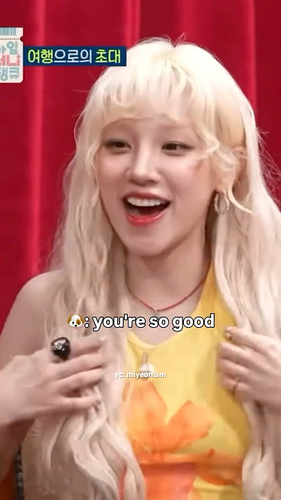 yuqi was so proud to zhang hao bcs he's so good at variety shows🤣 #songyuqi #zhanghao #zerobaseone