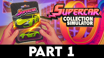 SUPERCAR COLLECTION SIMULATOR Gameplay Walkthrough PART 1 [4K PC ULTRA] - No Commentary