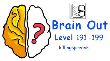 brain out game solution from level 191 to 199 | killingspreenk gaming