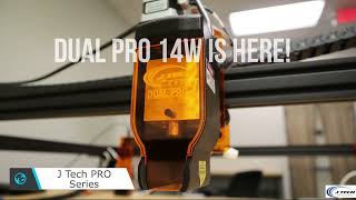 J Tech Photonics Dual PRO 14W Laser Cutting Tests